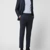 Strellson Slim Fit Anzughose Mit Leinen-Anteil Modell ‘Till’ – Marineblau 4