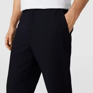Großhandel ? BOSS Hose Mit Bügelfalten Modell ‘Leon’ – Marineblau ? 11